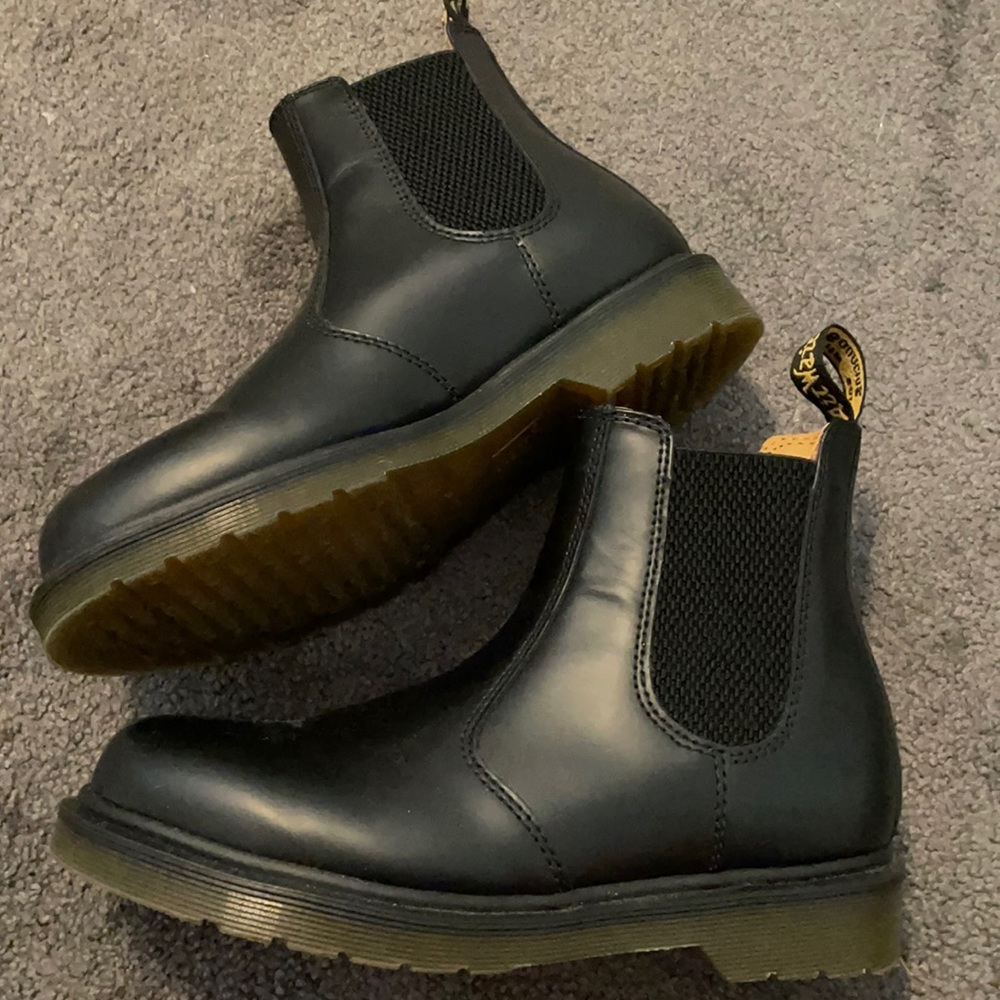 Black Doc Martens Chelsea boots